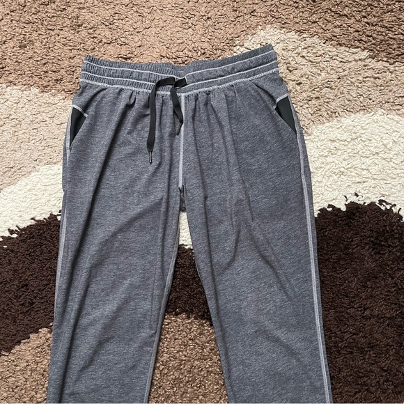 Lululemon Namaskar Pant II Sz 6 In Heathered Texture Printed Greyt Deep Coal - Picture 5 of 9